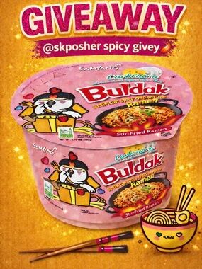 Unhinged Spicy Ramen Givvy 🌶️🍜